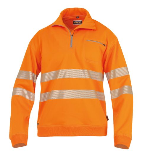 °°Sweatshirt ISO 20471 1323 orange