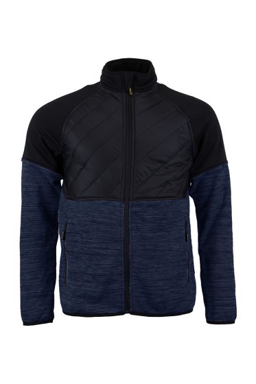 Fleeceshelljacke 9520 marine/schwarz