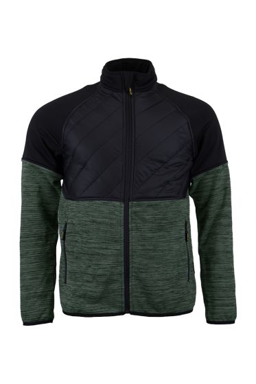 Fleeceshelljacke 9520 oliv/schwarz