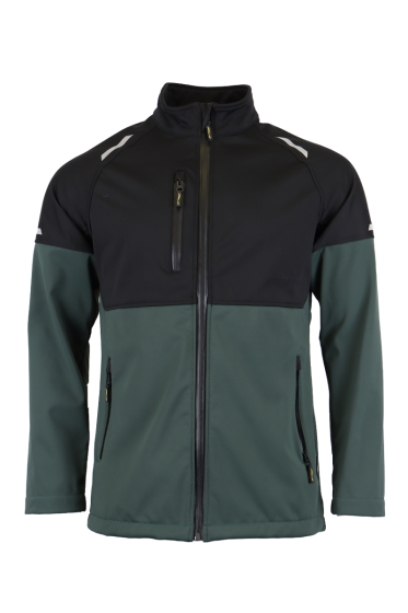 Softshelljacke 9510 oliv/schwarz