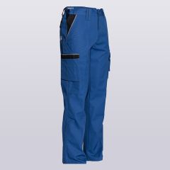Arbeitshose 1404 blau/schwarz