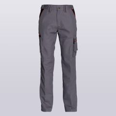 Arbeitshose 1404 grau/schwarz