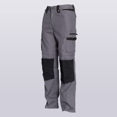 Arbeitshose 1401 grau/schwarz