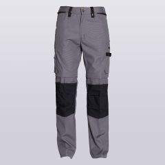 Arbeitshose 1401 grau/schwarz