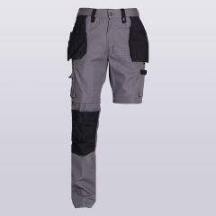 Arbeitshose 1401 grau/schwarz