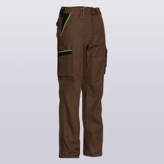 Arbeitshose 1404 braun/schwarz