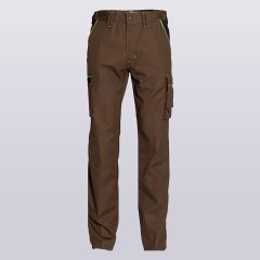 Arbeitshose 1404 braun/schwarz