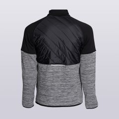 Fleeceshelljacke 9520 anthrazit/schwarz