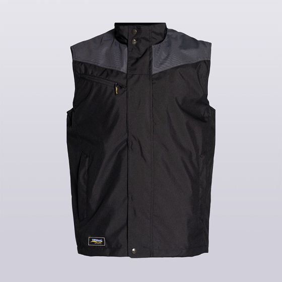Weste 8631 schwarz/anthrazit