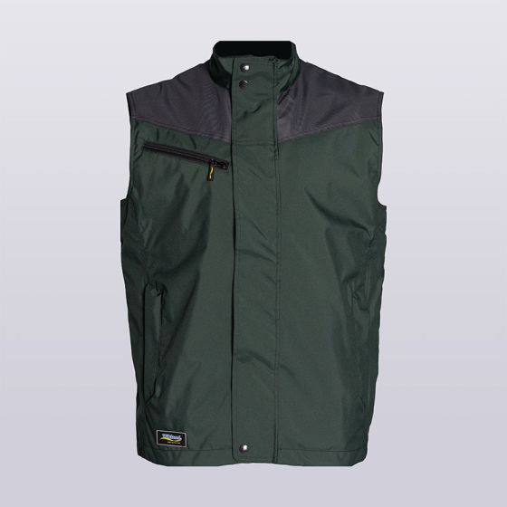 Weste 8631 olive/anthrazit