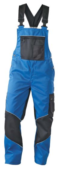Latzhose 1125 blau/schwarz