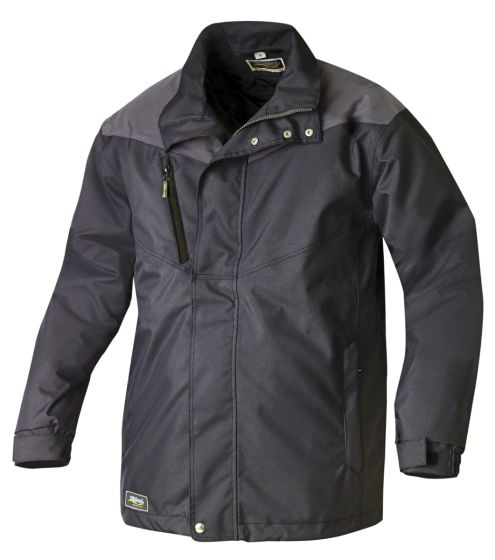 Wattierte Jacke 8600 schwarz/anthrazit