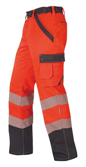 °°Sommerhose ISO 20471 1230 rot/anthr.