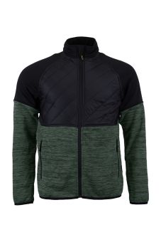 Fleeceshelljacke 9520 oliv/schwarz