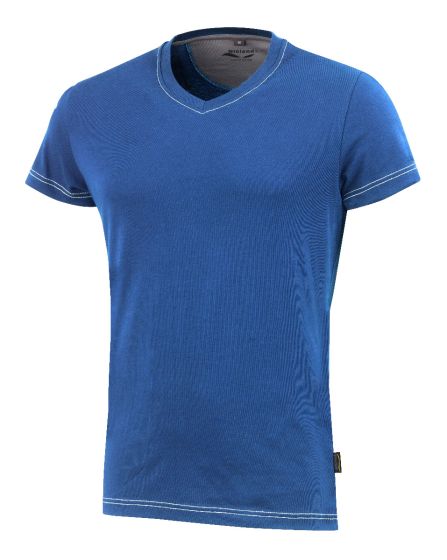 Da. T-Shirt 3780 blau